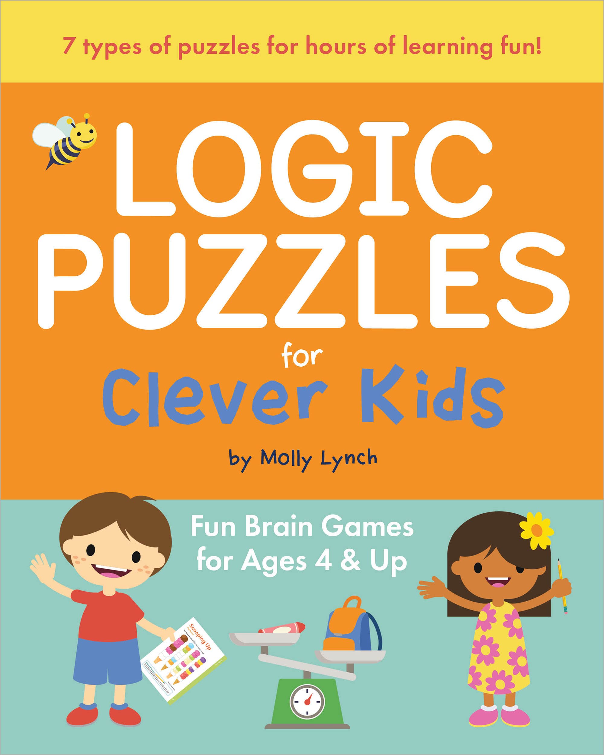Logic Puzzles for Clever Kids Fun brain games for ages 4 & up