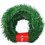 5.5m Christmas Garland Green Rattan Wreath Christmas Decor Home Xmas Party Artificial Xmas Tree Rattan Banner .