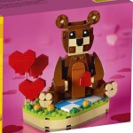 Valentine’s Brown Bear 40462 Building Kit