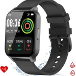 Smart Watch Fitness Tracker with Heart Rate and Blood Oxygen Sleep Monitor