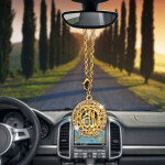 Car Pendant muslim Allah Hanging Ornaments Rearview Mirror For Car Decoration