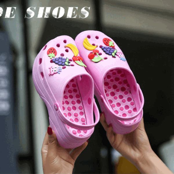 Female Beach Sandals Home Slippers Thick Sole Increased Flip Flops for Women