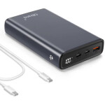 Portable Laptop Charger Power bank Fast Charging with Dual Type-C QC3.0