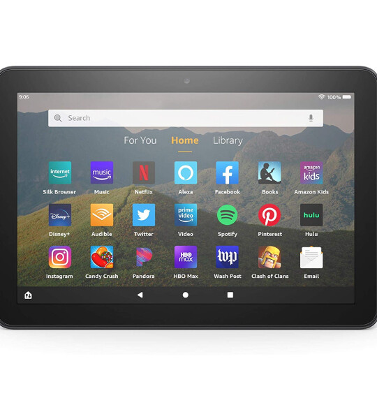 Fire HD 8 tablet 64 GB for portable entertainment Black