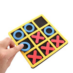 Parent-Child Interaction Leisure Board Game OX Chess Funny Developing Intelligent Educational Toys Puzzles Game Kids Gift