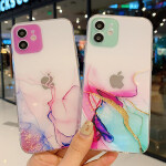 Marble Phone Case For Iphone 11 Cases Luxury Silicon Funda Iphone12 12 Pro Max