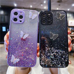 Fashion  Butterfly Female Soft Case For Iphone 11 12 Pro Max Mini 7 8 Plus Xr X Xs Max.