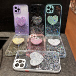 Glitter Case for iPhone 13 12 11 Pro Max Mini Silicon Case for iPhone 7 8 6 6S Plus