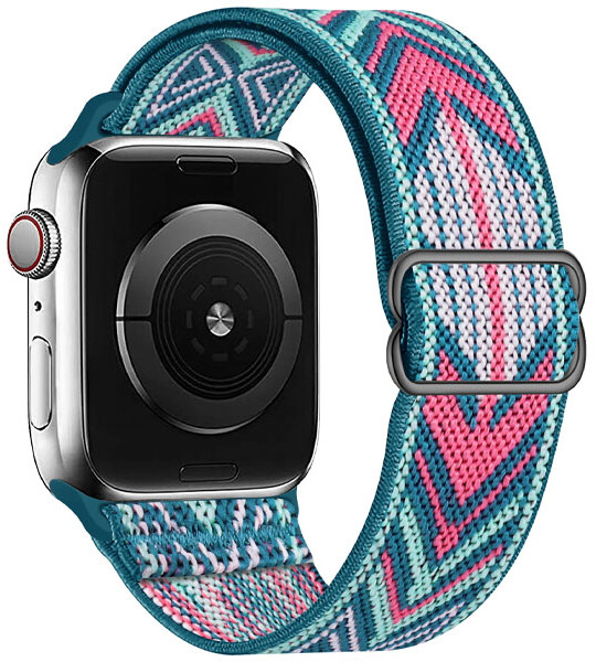 Apple Watch 6 Band 44mm Series 7 45mm 41mm for iWatch Se 5 4 3 2 38mm 40mm 42mm Elastische Band.