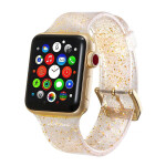 Apple Watch band 40mm 44mm iWatch 38mm 42mm Bling silicone watchband bracelet Apple watch 4 3 5 se 6.