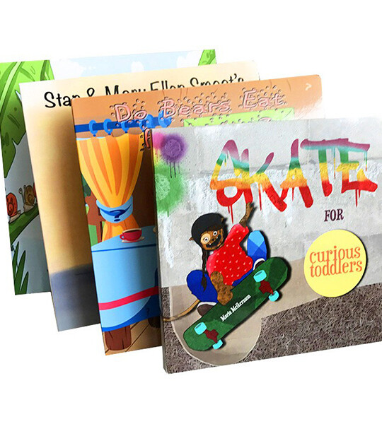 custom full color glossy paper kids story book printing for children