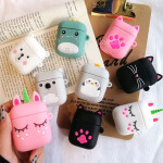 For AirPods Case Cute Biscuits Earphone Cases For Airpods 2 Funny Protect Cover.