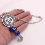 muslim Allah Hamsa Hand Of Fatima turkey evil eye car pendant