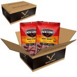 Jack Link’s Beef Jerky, Sweet & Hot, (2) 9 Oz Bags – Great Everyday Snack, 9g of Protein and 80 Calories, Made with Prem