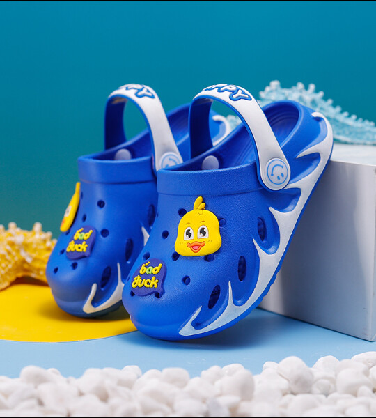 Summer Cartoon Boy Clogs Flat Kids Slippers Design Casual for Girls 4-6 Years Children Shoes