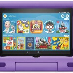 Fire HD 8 Kids tablet, 8" HD display, ages 3-7, 32 GB, Purple Kid-Proof Case