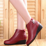 Women Snow Boots Wedge Heels Winter Shoes