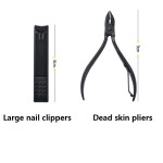 Household Stainless Steel Ear Spoon Nail Clippers Pedicure Scissors Razor Eyebrow Trimmer Tool