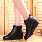 Women Snow Boots Wedge Heels Winter Shoes