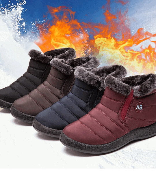 Waterproof Snow Boots For Winter Shoes Women