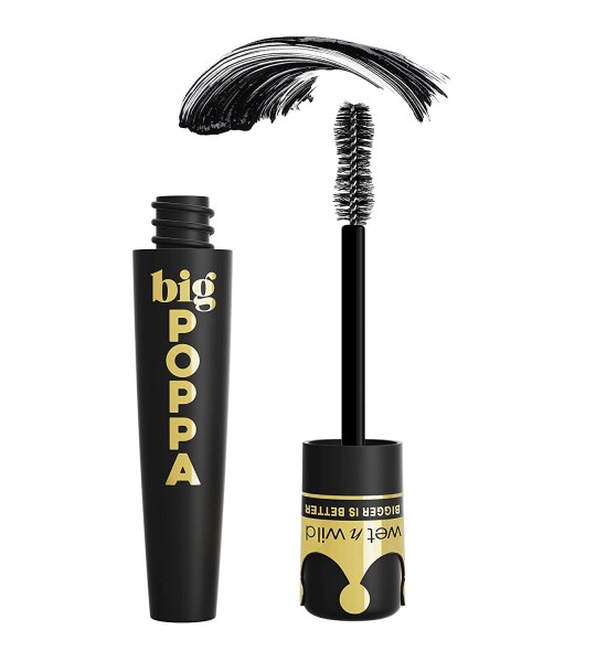 Wet n Wild Big Poppa Mascara | Volumizing | Lifting | Lengthening | Nourising | Blackest Black