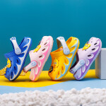 Summer Cartoon Boy Clogs Flat Kids Slippers Design Casual for Girls 4-6 Years Children Shoes