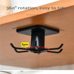 1Pcs Kitchen Organizer Hook Up Storage Rack