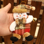 4Pcs Christmas Hanging Pendants Santa Claus Dolls Christmas Tree Decorations for Home Natal Xmas Ornaments.