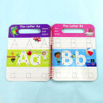 Kids Preschool Education Letters Learning Book