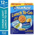 StarKist Lunch To-Go Chunk Light Pouch - Mix Your Own Tuna Salad - (Packaging 4.1 Ounce (Pack of 12)