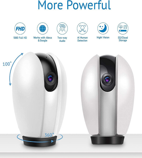 Security Camera for Home Security with Motion Detection