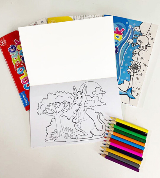 Coloring books printing for children in stock