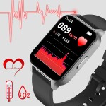 Smart Watch Fitness Tracker with Heart Rate and Blood Oxygen Sleep Monitor