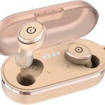 TOZO T10 Bluetooth 5.3 Wireless Earbuds with Wireless Charging Case IPX8 Waterproof Stereo Headphones