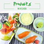 Halal Japanese Sushi Food Wasabi Powder 1 kg Package.