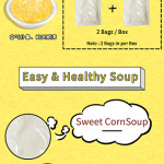 Corn Soup Instant Sweet Corn Soup Supply Cooking Food Wholesale Corn Vegetarianism Soup Brand.