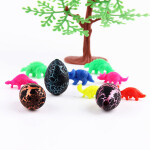 10pcs/set Kids Magic Hatching Growing Dinosaurs Grow Eggs Model Toys.