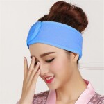 Women Wide Hairband Adjustable Soft Toweling Hair Accessories Yoga SPA Bath Shower Makeup Wash Face Cosmetic Headba
