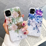 Floral Ring Stand Phone Case For iPhone 13 12 11 Pro Max XR XS Max X XS 7 8 Plus.