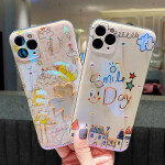 Cartoons Epoxy Be Applicable Case For Iphone 11 13 12 Pro Max Mini 12pro X XS XR .