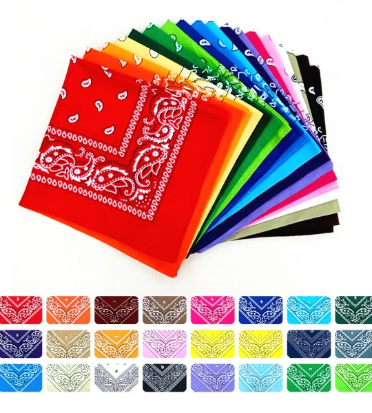 Hip Hop Bandana 23 Styles Man Women Fashion Outdoor Headbands