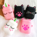 For AirPods Case Cute Biscuits Earphone Cases For Airpods 2 Funny Protect Cover.