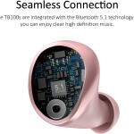 Wireless Earbuds, Bluetooth in Ear True Cordless with Hands Free Call MEMS Microphone