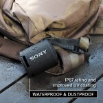 Sony SRS-XB13 Extra BASS Wireless Portable Compact Speaker IP67 Waterproof Bluetooth, Black (SRSXB13/B)