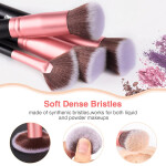 Makeup Brushes Set With Soft Synthetic Hair Powder Foundation Eye Make Up Brush