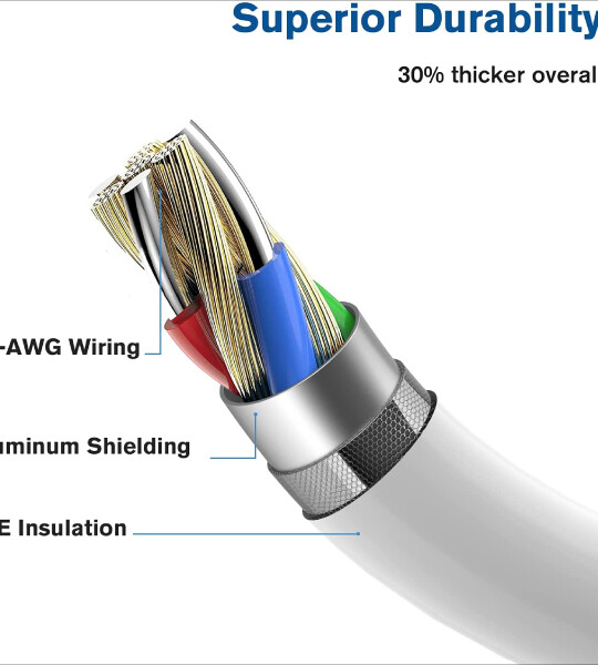 10FT USB C to Lightning Fast Charger Cable Cord for for iPhone