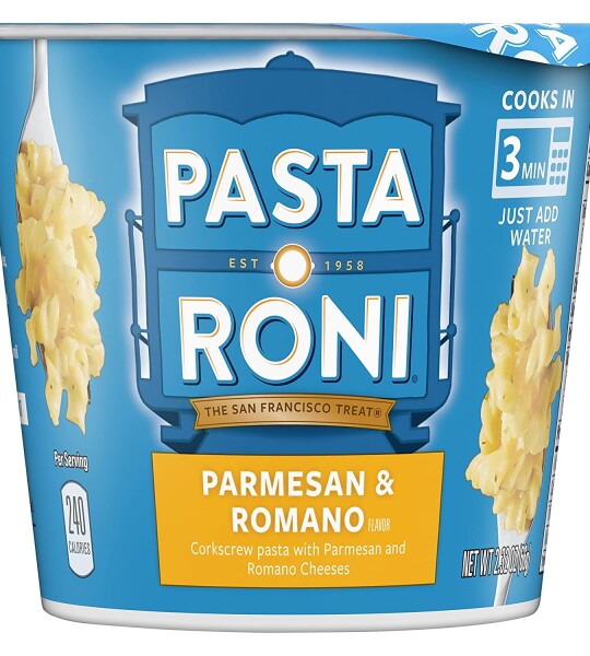 PASTA RONI Quaker Rice a Roni Cups Individual Cup, 3-Flavor Variety Pack, 2.25 Oz (Pack of 12)