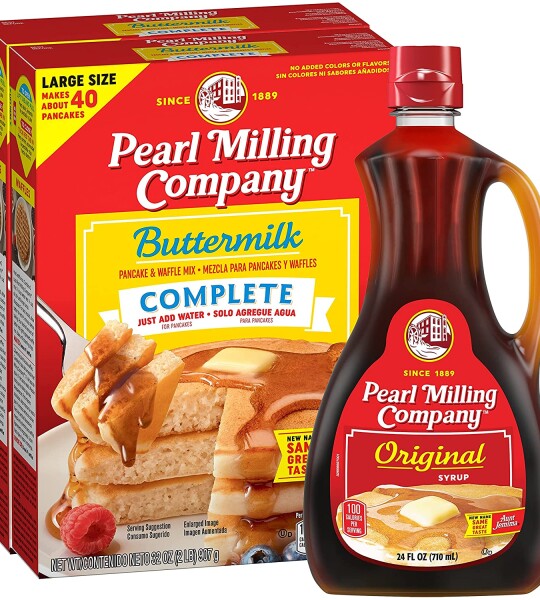 Peal Milling Company Pearl, Syrup & Mix Combo