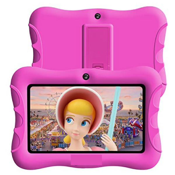 Kids Tablet V9  Android 10 Ages 3 To 7 Pink 32GB