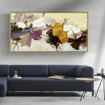 Flowers Oil Painting on Canvas Posters and Prints Cuadro Wall Art Pictures For Living Room